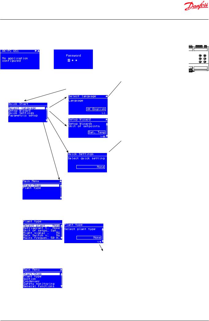 Danfoss AK-PC 651 User guide