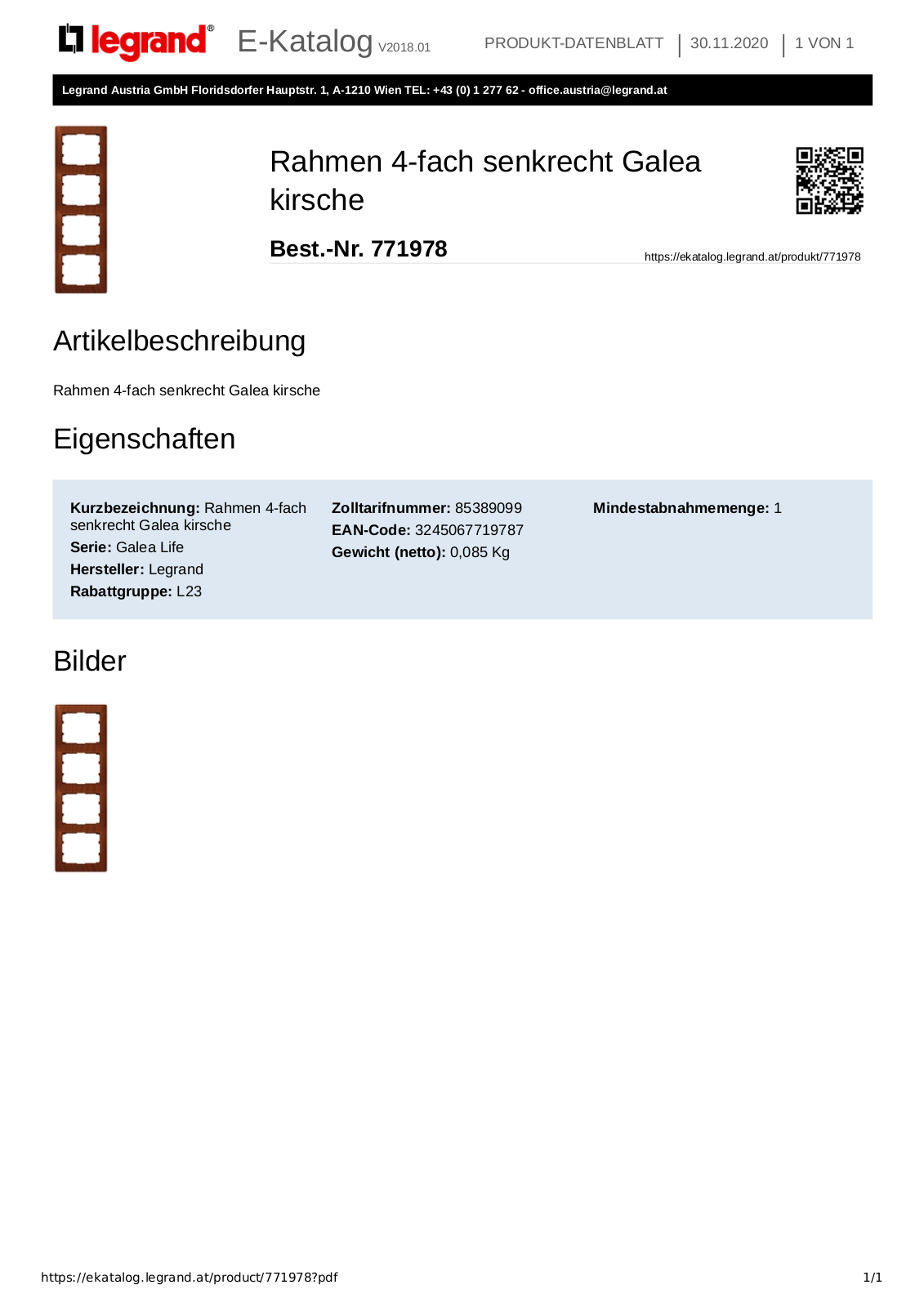 Legrand 771978 User Manual