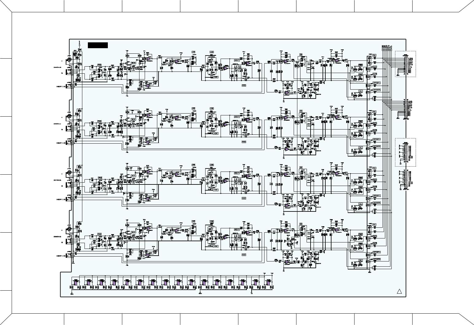 Yamaha EMX5000-12 Schematics