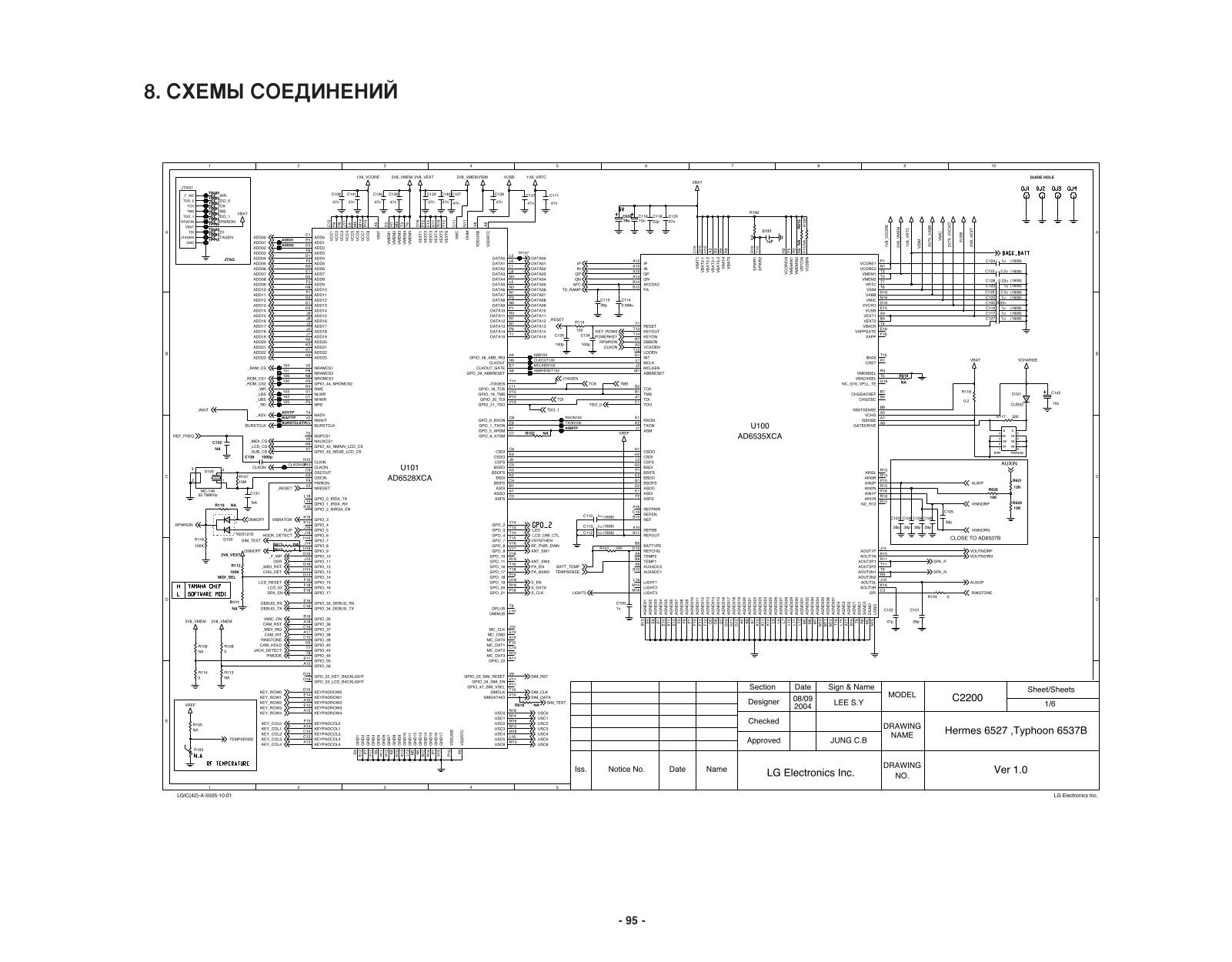 LG C2200 Schematics