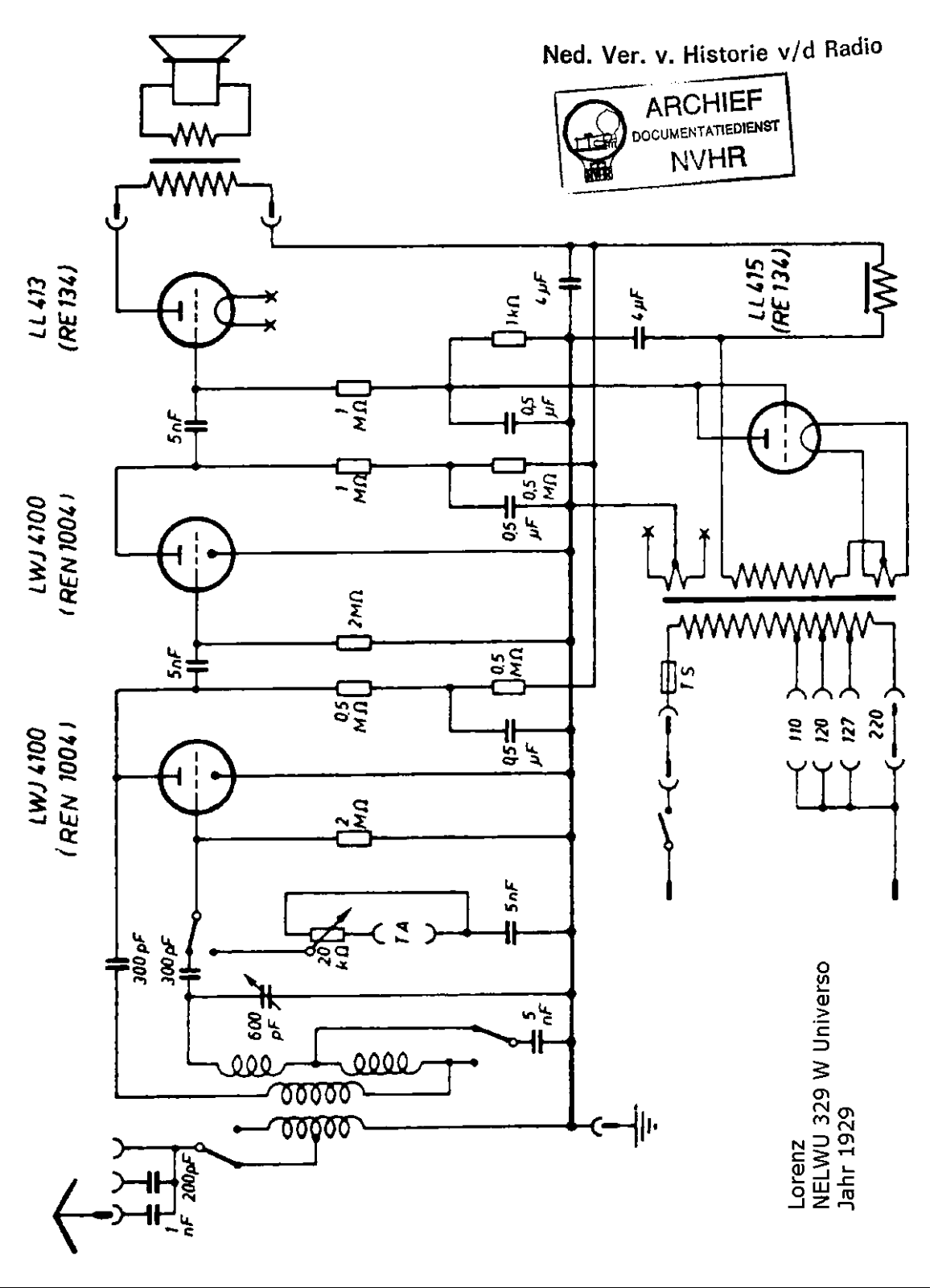 ITT 329W Schematic - ManualMachine.com