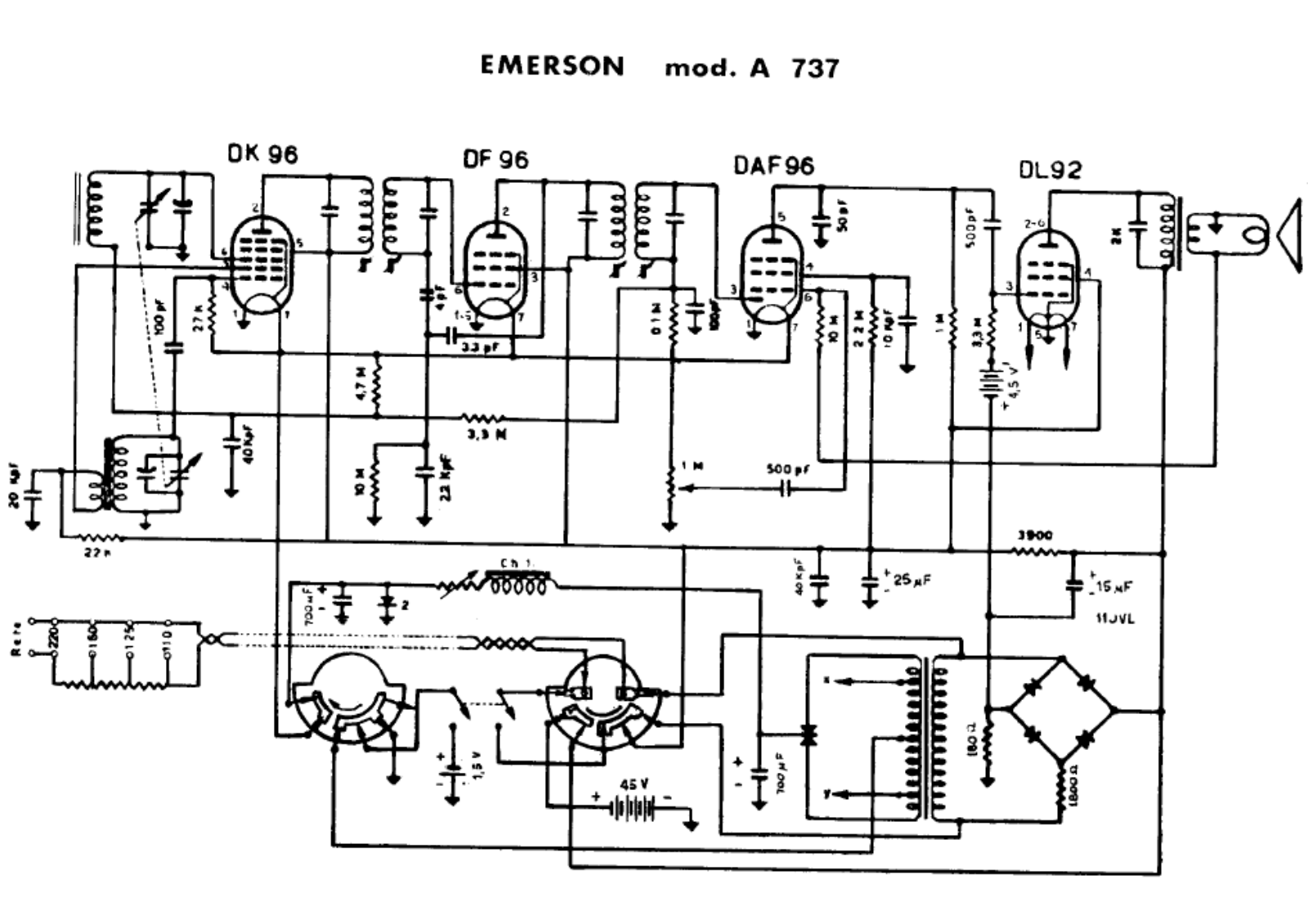 Emerson a737 schematic