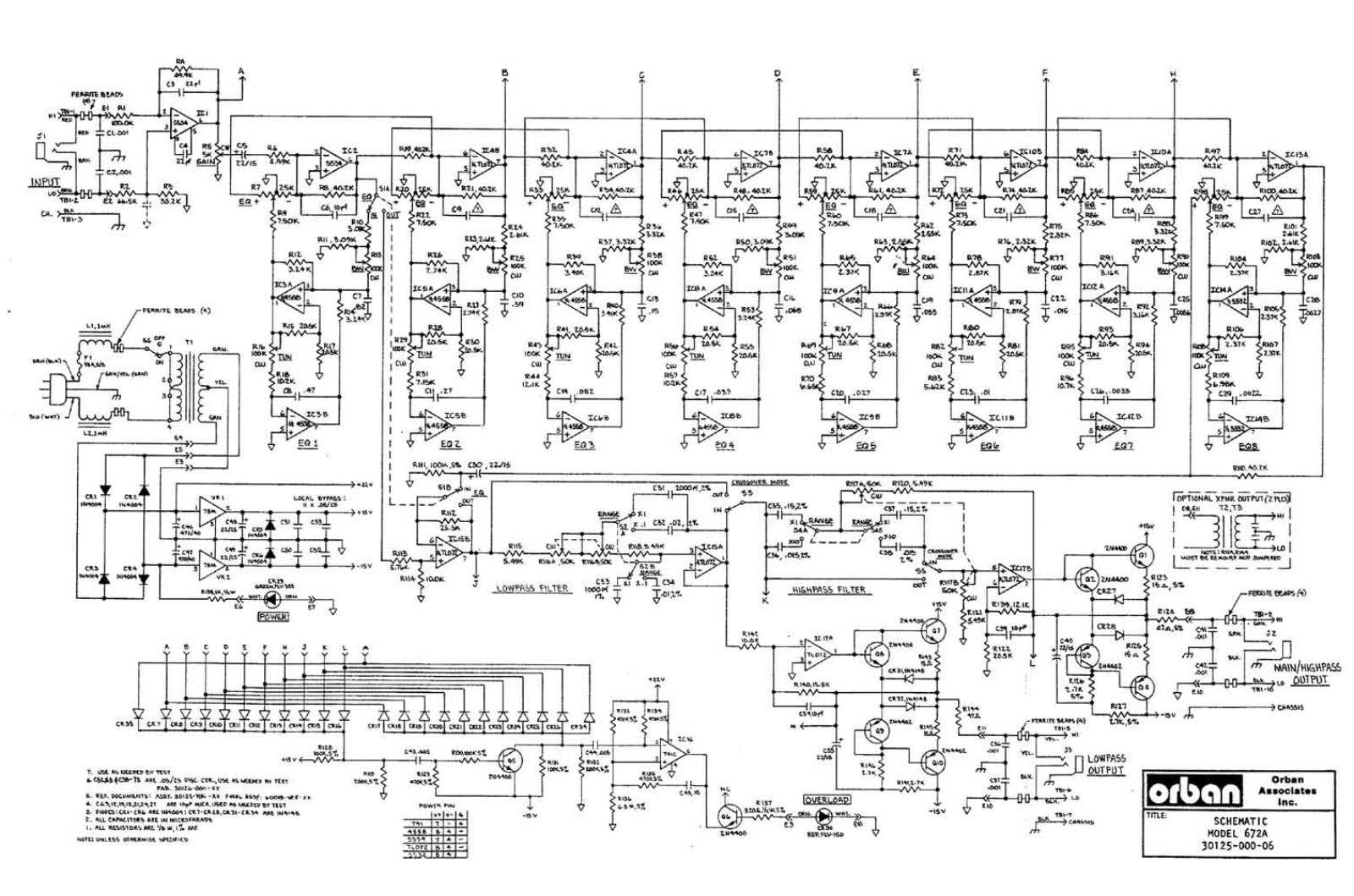 Orban 672A User Manual