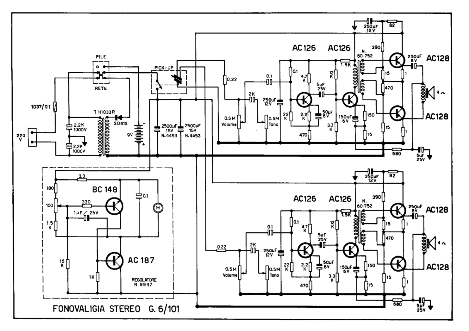 Geloso G6-101 Schematic