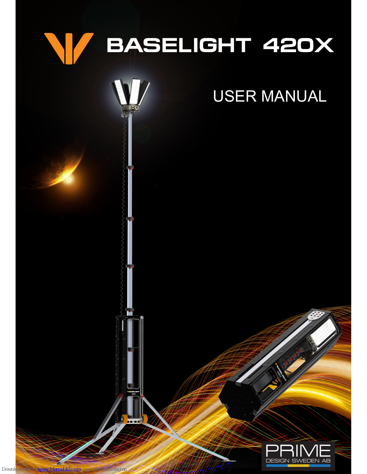 Prime Design Baselight 420X User Manual