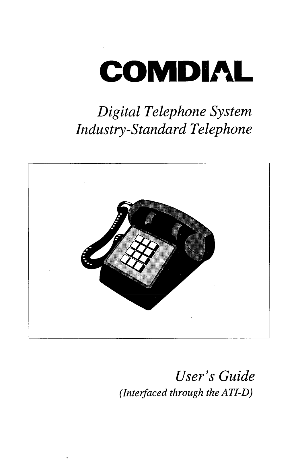 Comdial Digital Sys Single Line Phone User Guide - ManualMachine.com