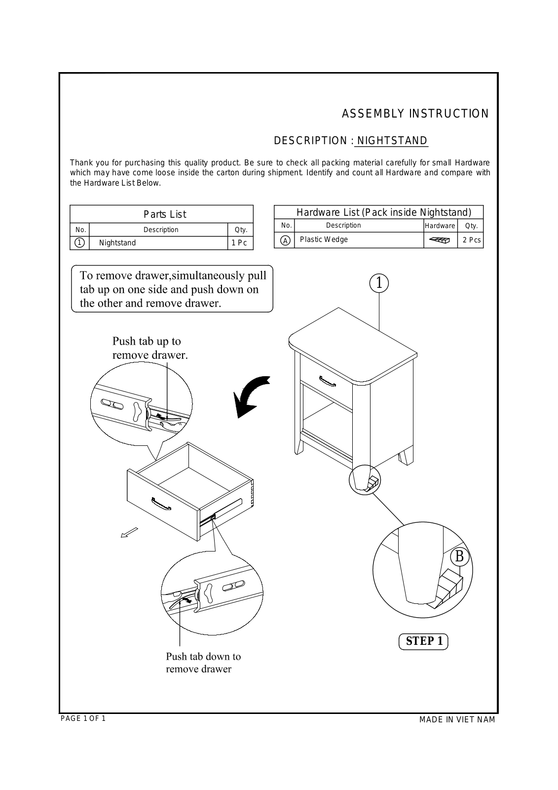 Mack & Milo W000461072 Installation & Assembly - ManualMachine.com