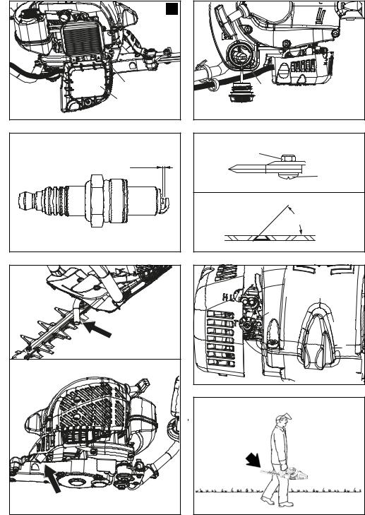 Efco HC 246 P, HC 247 P, HCS 247 P, TG 2460 P, TG 2470 P User guide