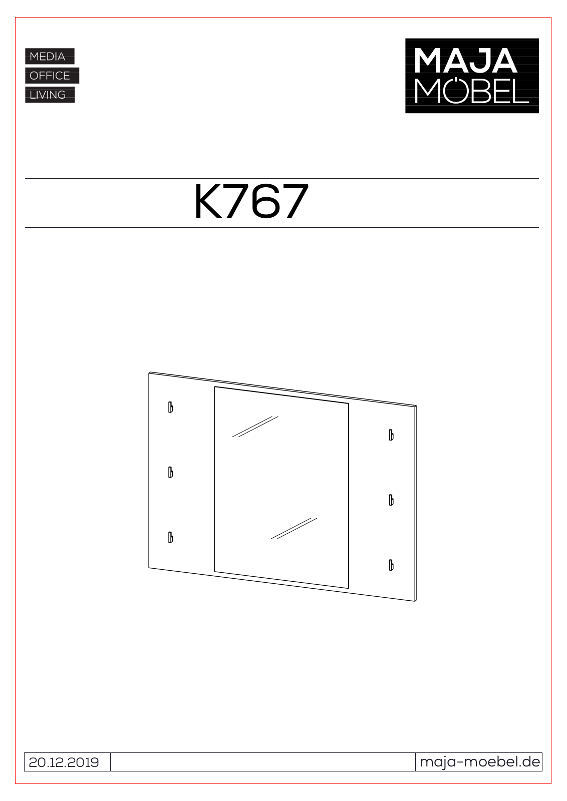 Maja Mobel K767 Assembly instructions