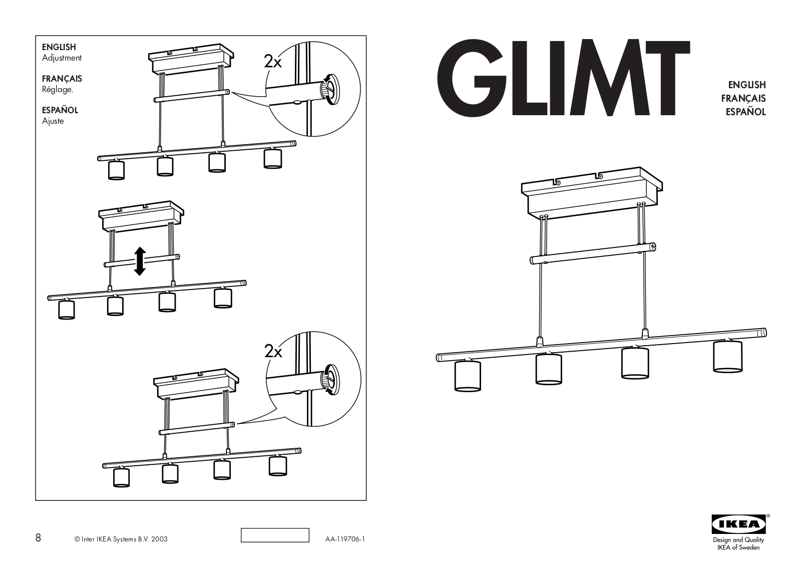 IKEA AA-119706-1 User Manual