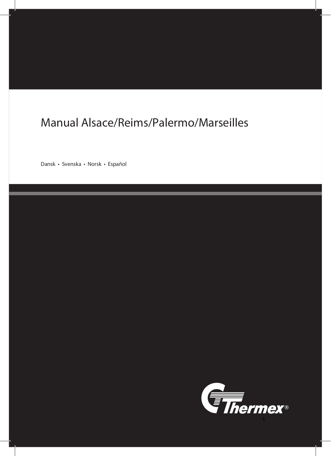 Thermex Palermo User Manual