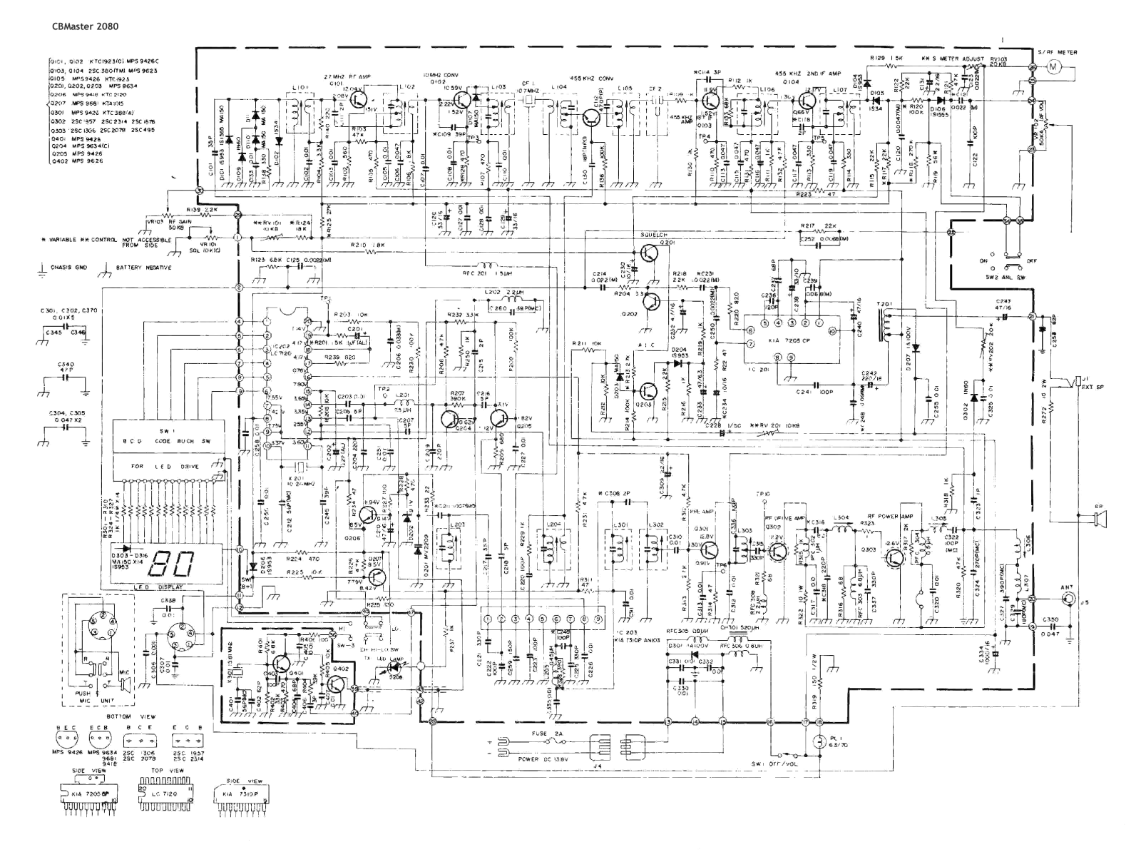 Inne cbmaster2080 User Manual