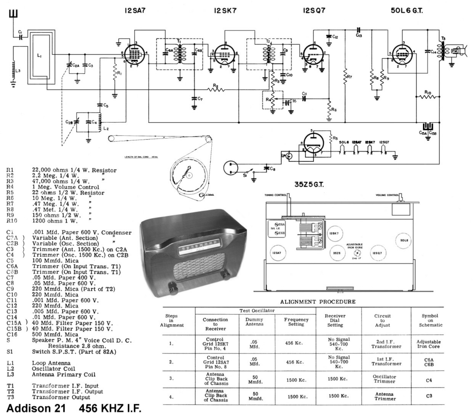 Addison 21 schematic