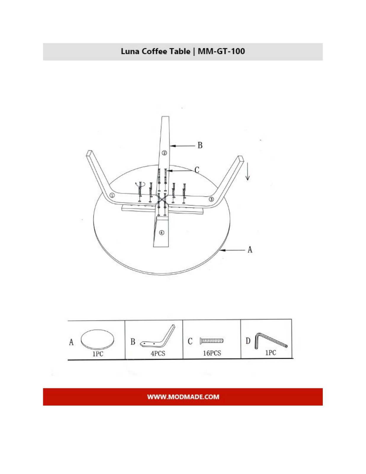 Mod Made MODW1100 Installation & Assembly - ManualMachine.com