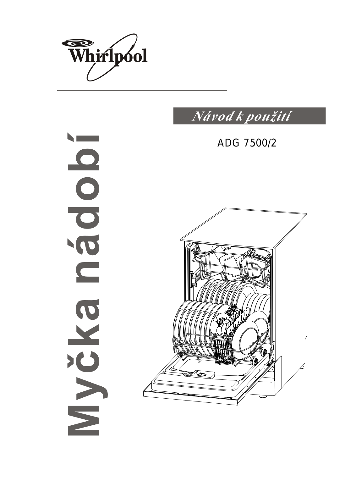 Whirlpool ADG 7500-2 User Manual