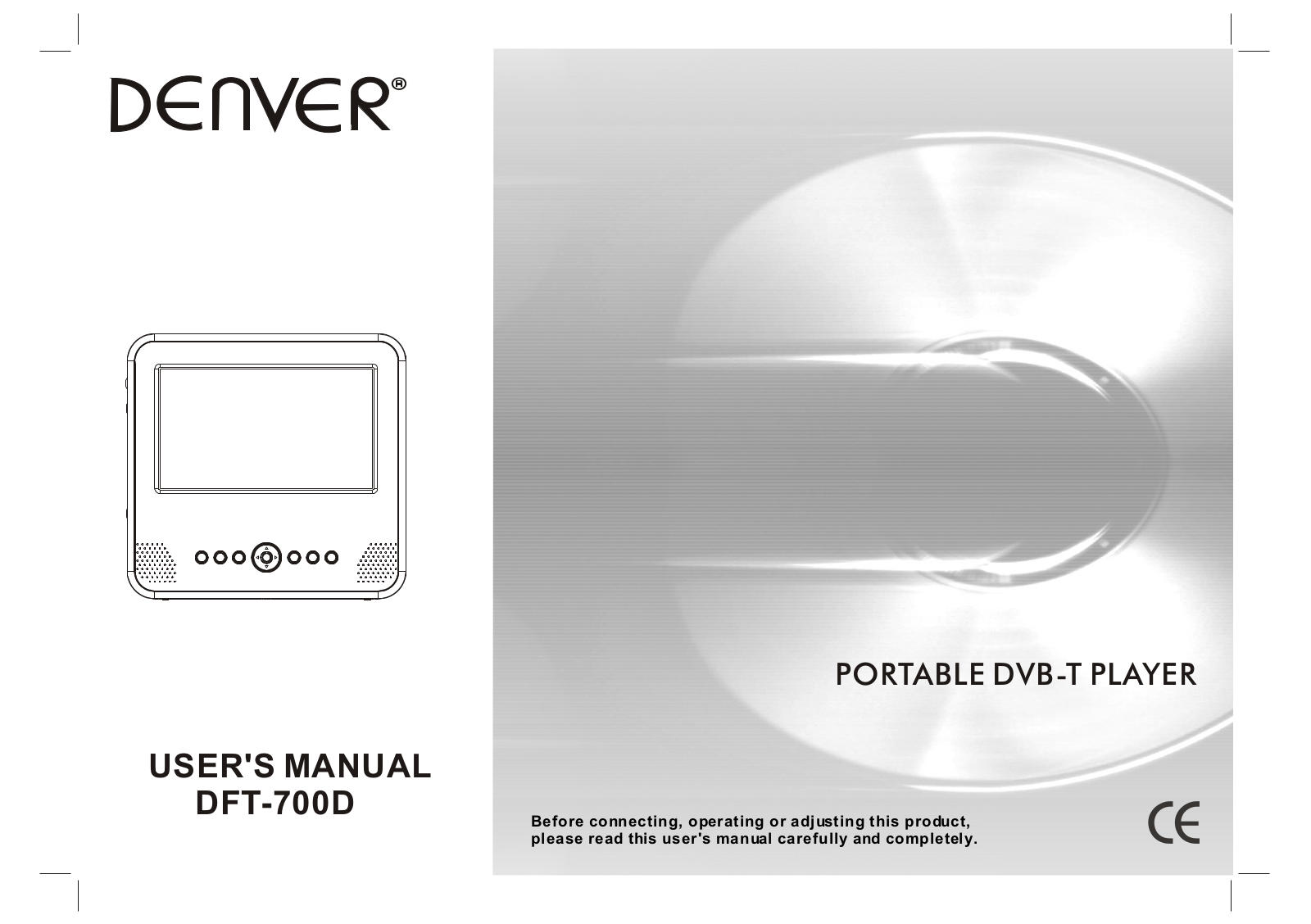 Denver DFT-700D Instruction Manual