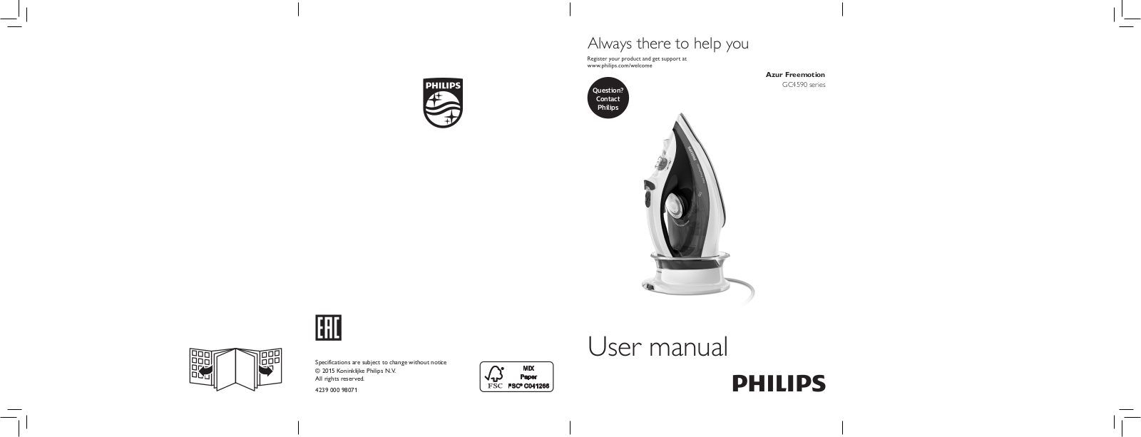 Philips GC4595 User Manual