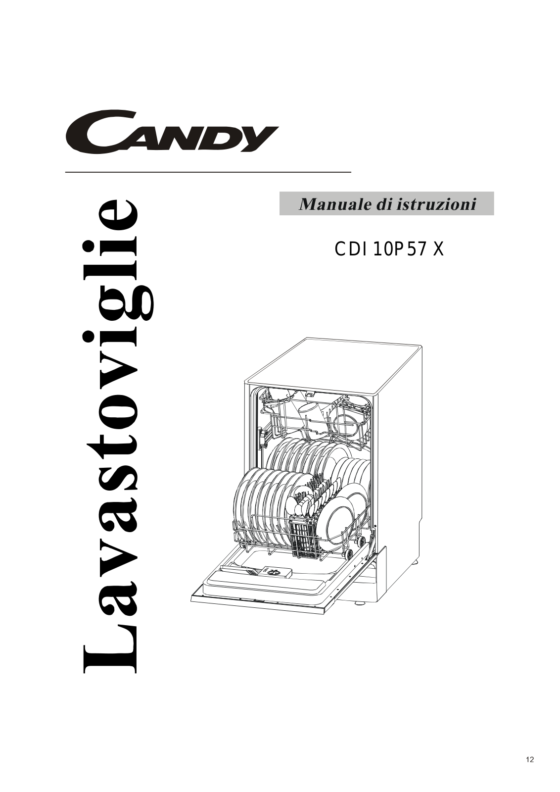 Candy CDI 10P57X User Manual