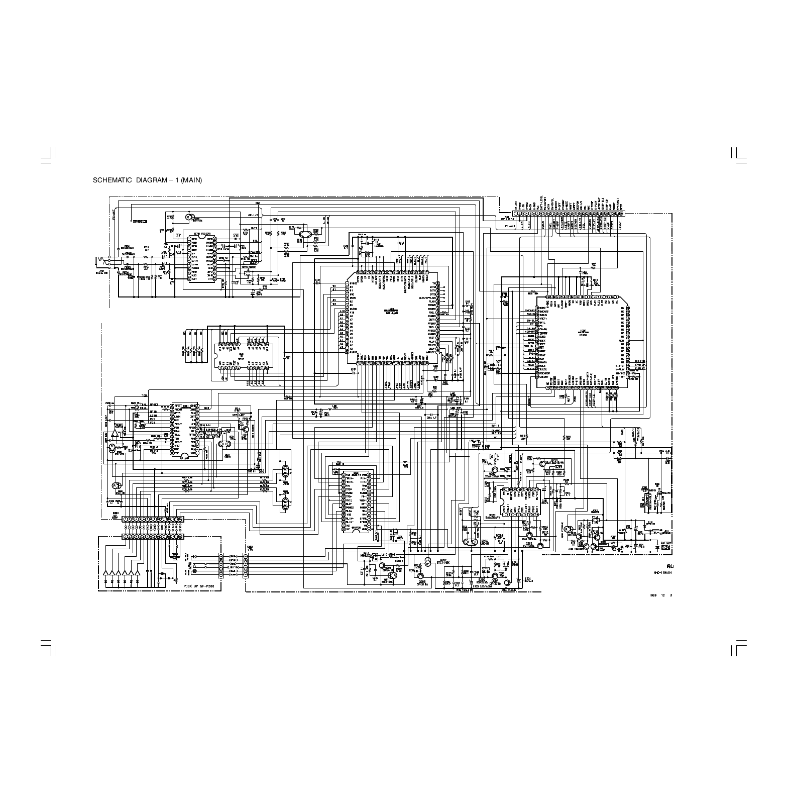 Aiwa XP-R110 Schematic