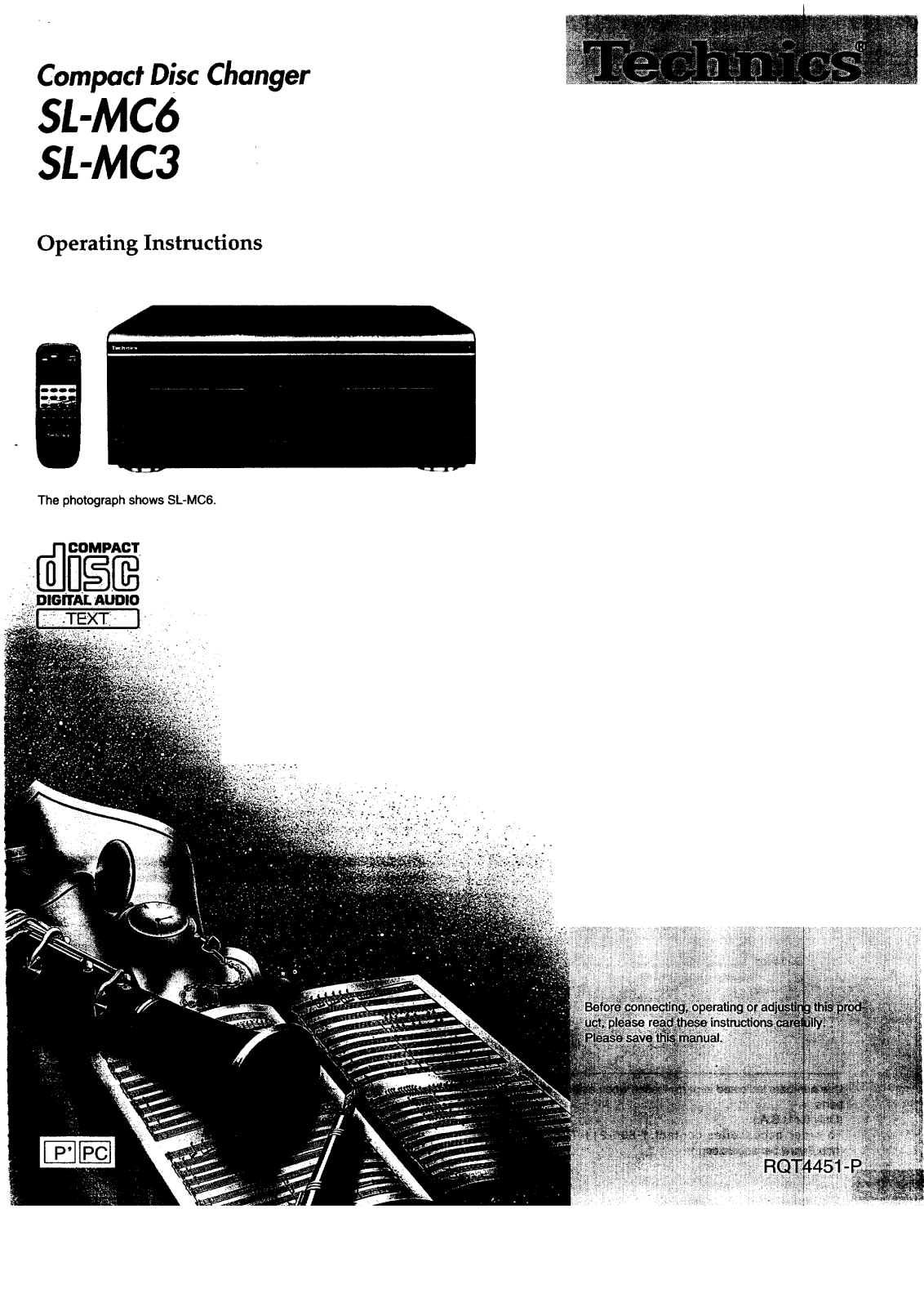 Panasonic SL-MC3 User Manual - ManualMachine.com