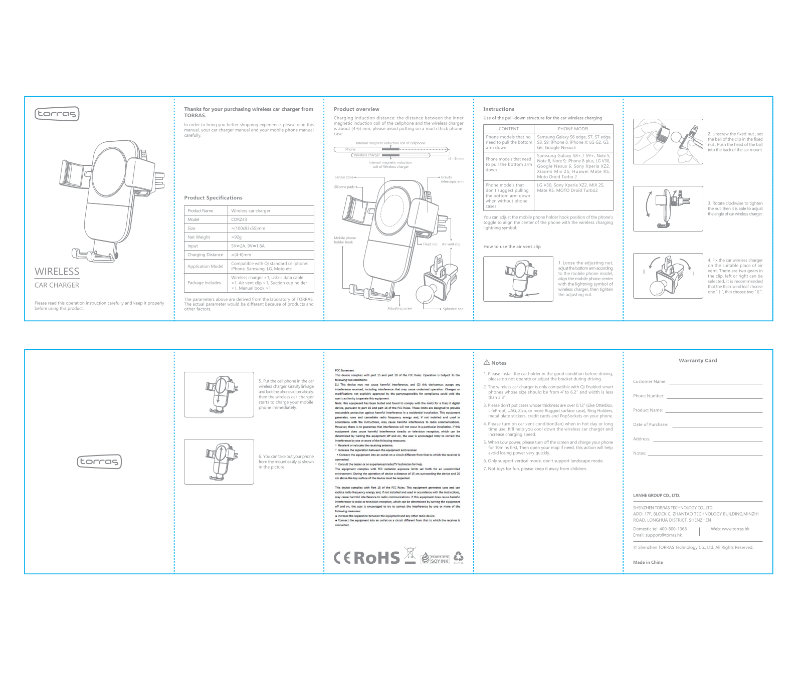 Andobil Technology CDRZ43 user manual