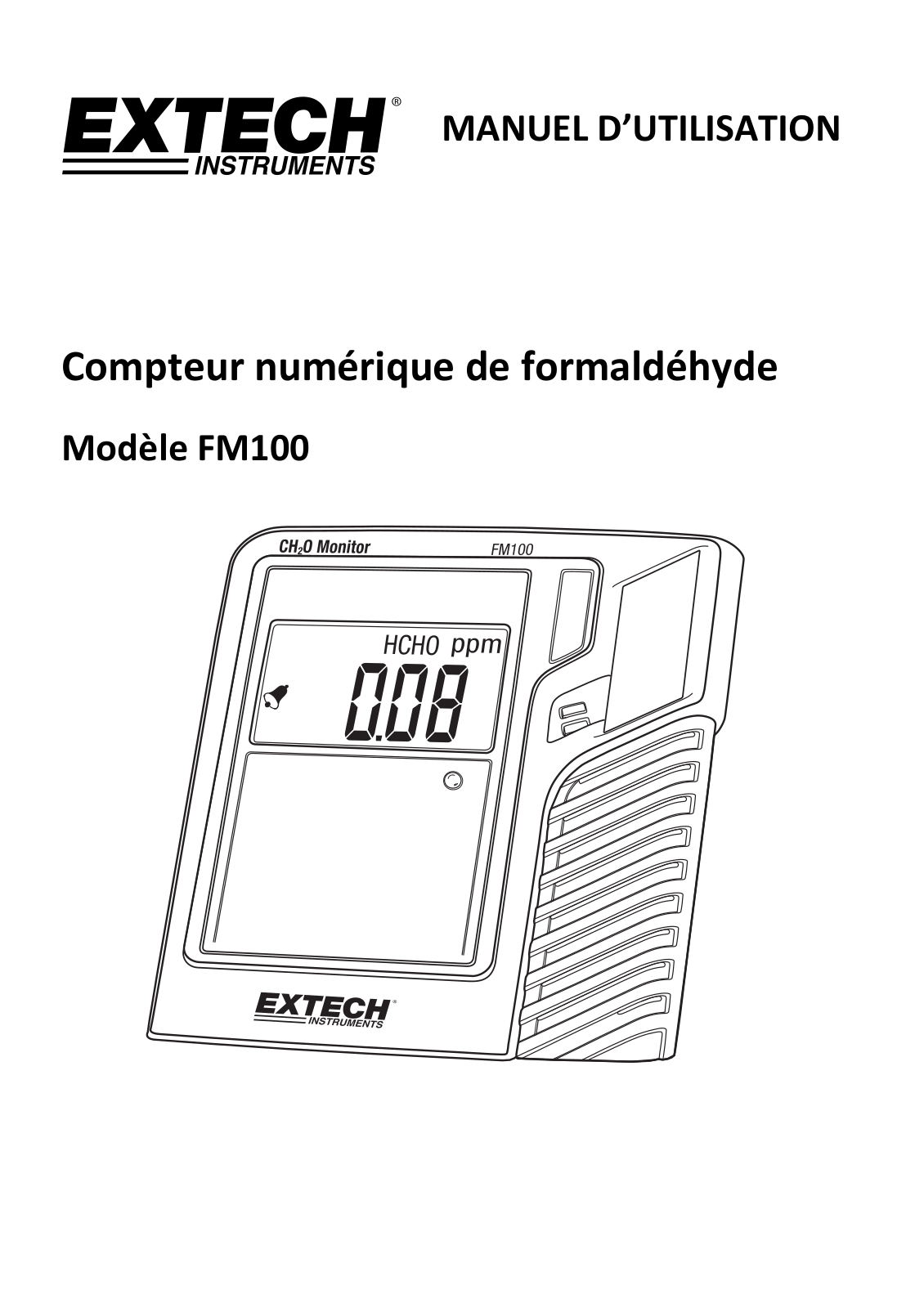 Extech FM100 User Manual