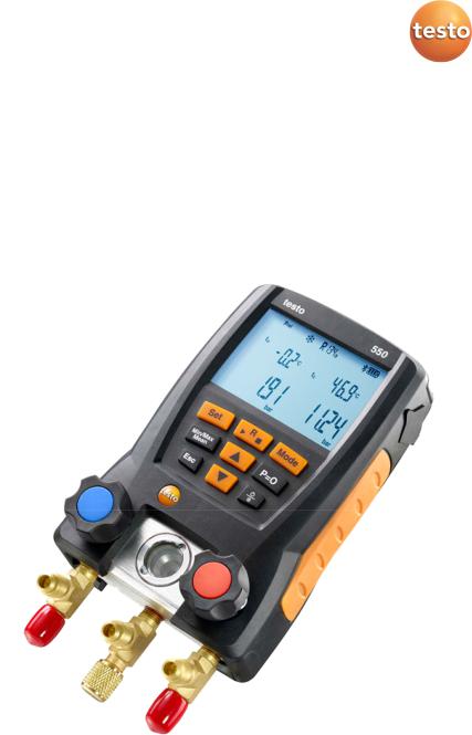 testo 549, 550 Instruction manual