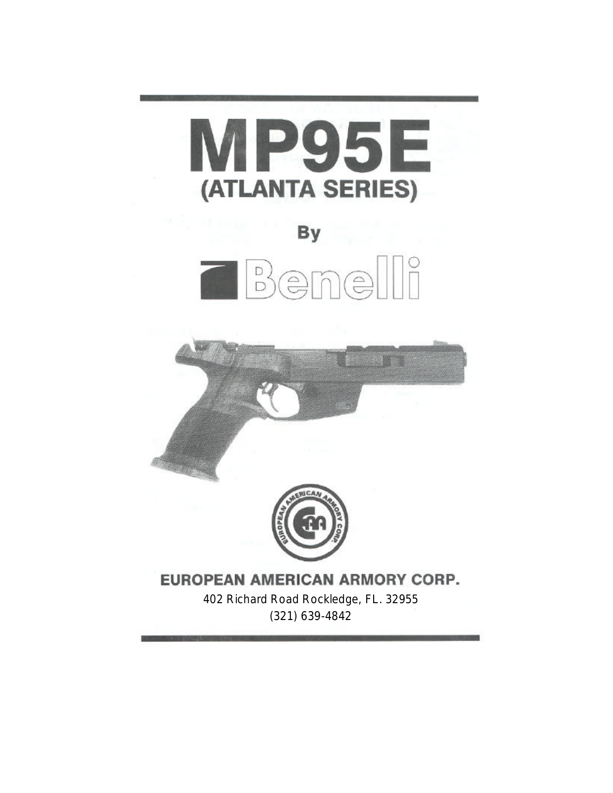 EAA MP95E Instruction Manual