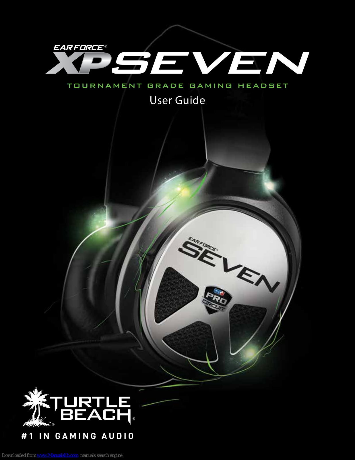 Turtle Beach XP SEVEN, Earforce XP SEVEN User Manual