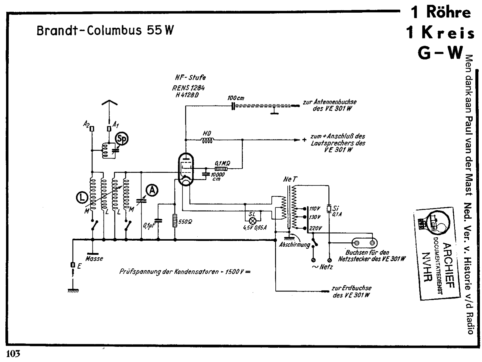 Brandt 55w schematic