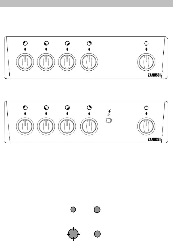 Zanussi ZCG504LX, ZCG502LW, ZCG503LW User Manual