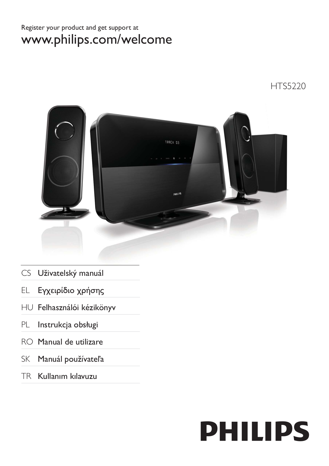 Philips HTS5220 User Manual