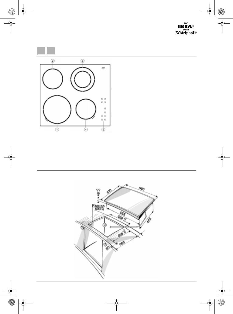 Whirlpool HOB V01 S User Manual