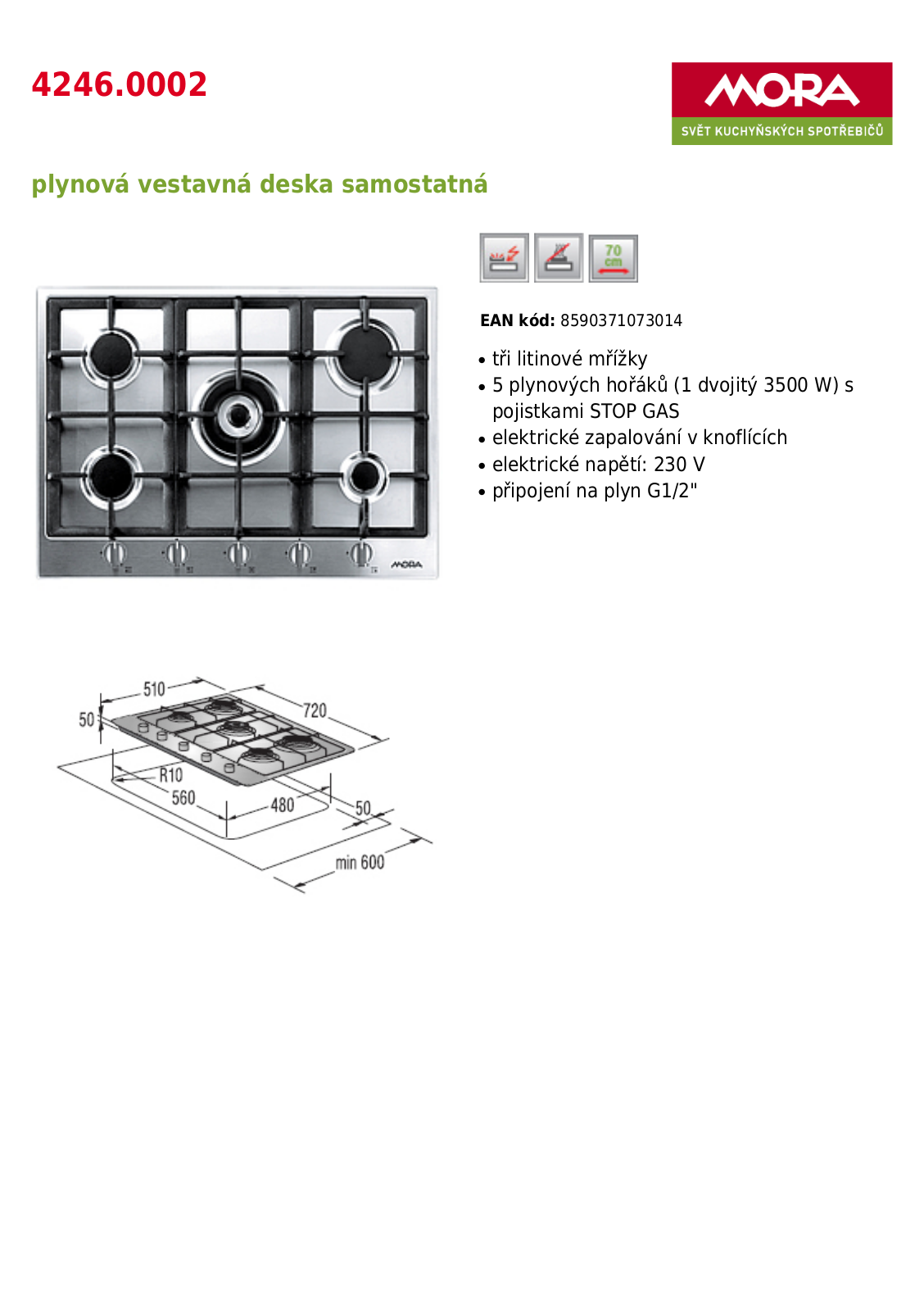 Mora VD 4246.0002 User Manual