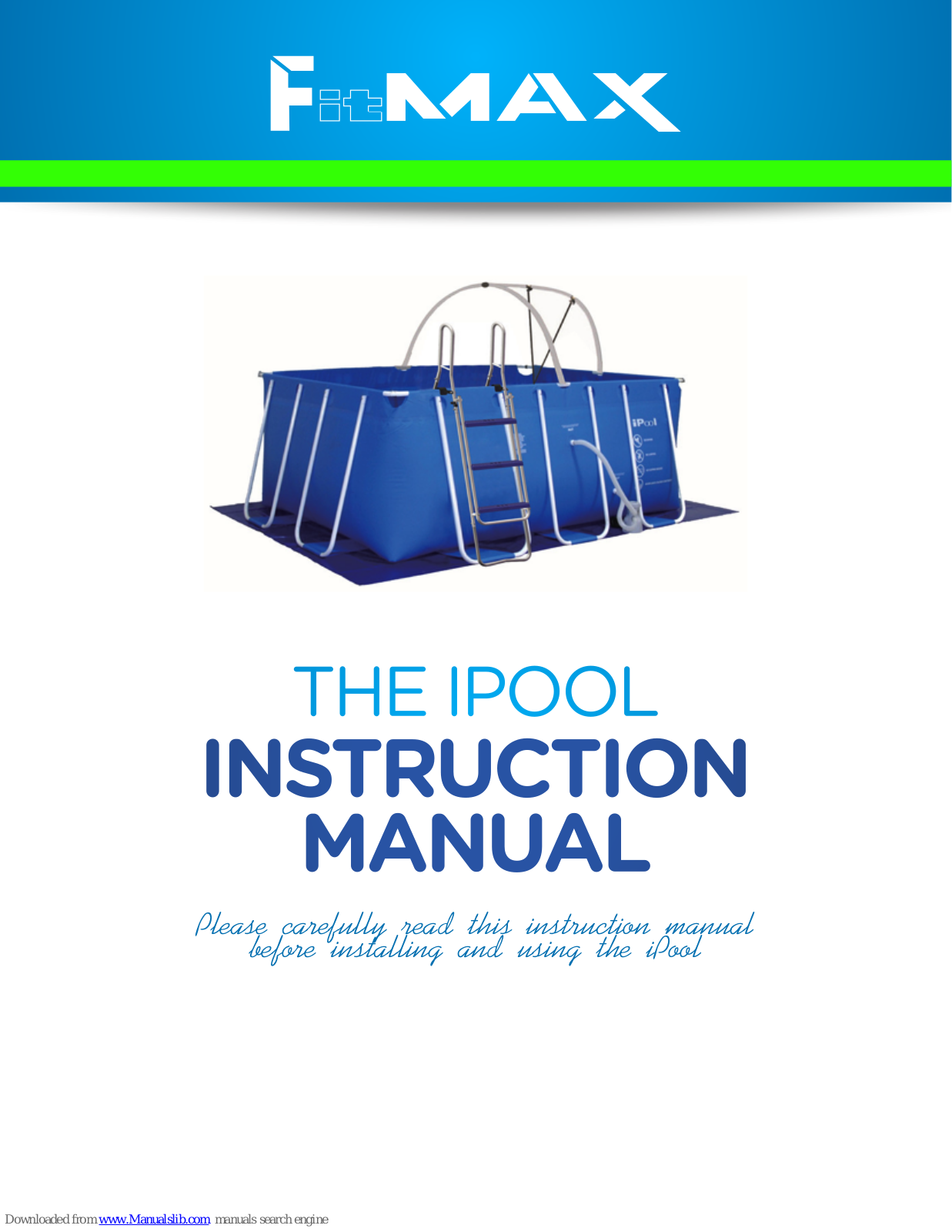 FitMax iPool Instruction Manual - ManualMachine.com