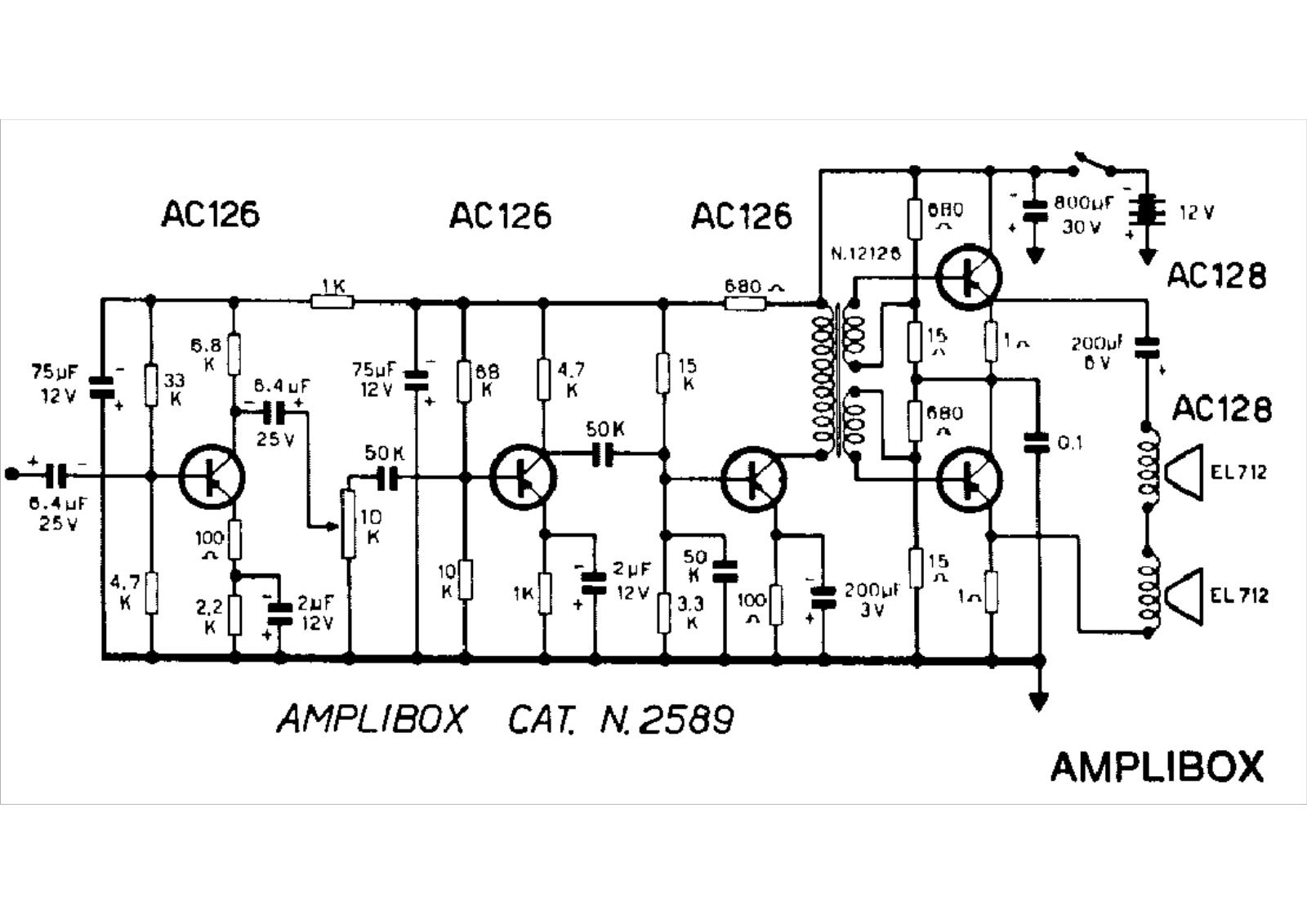Geloso 2589 schematic - ManualMachine.com