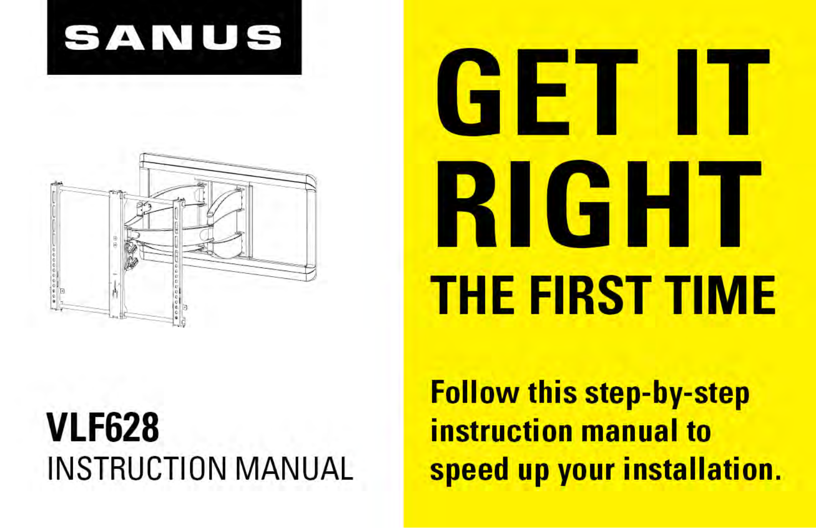 Sanus VLF628 Installation Manual - ManualMachine.com