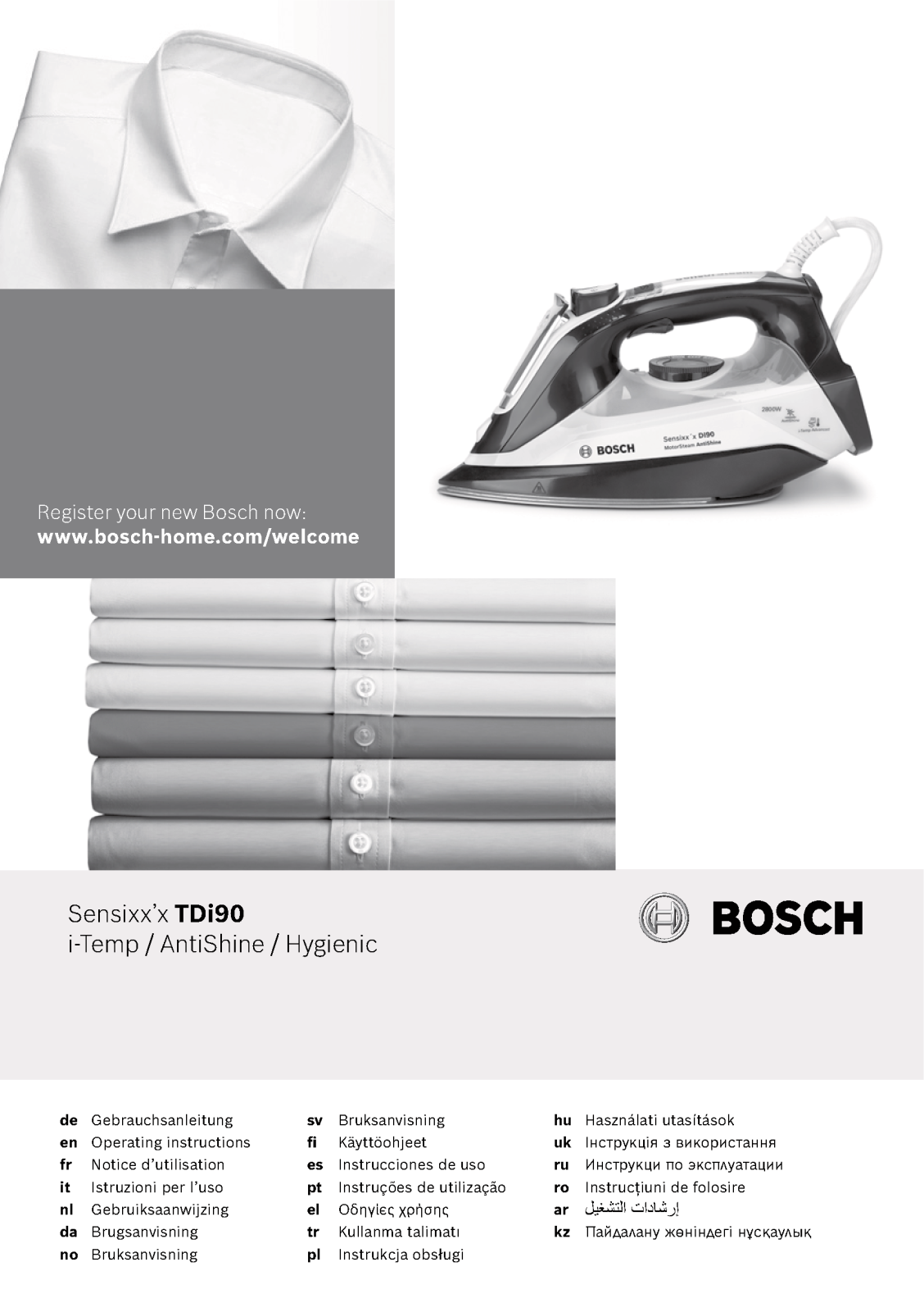 Bosch TDI903031A User Manual