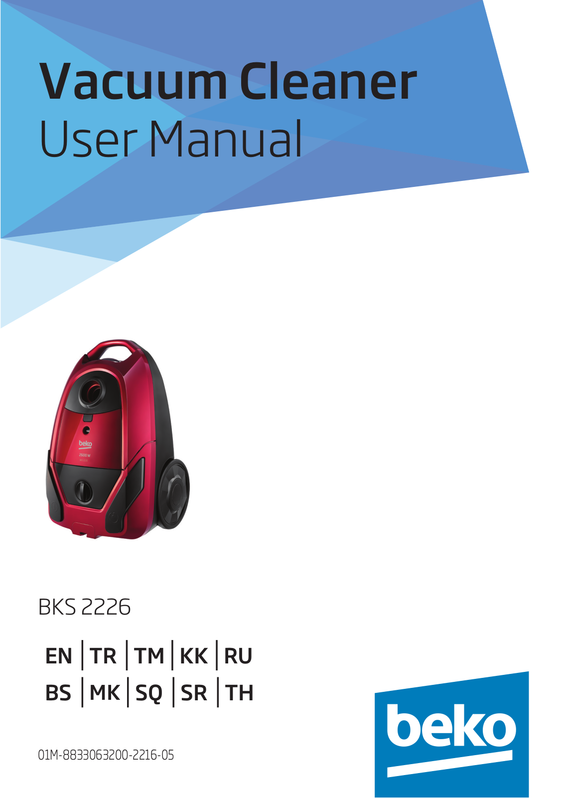 Beko BKS 2226 User manual