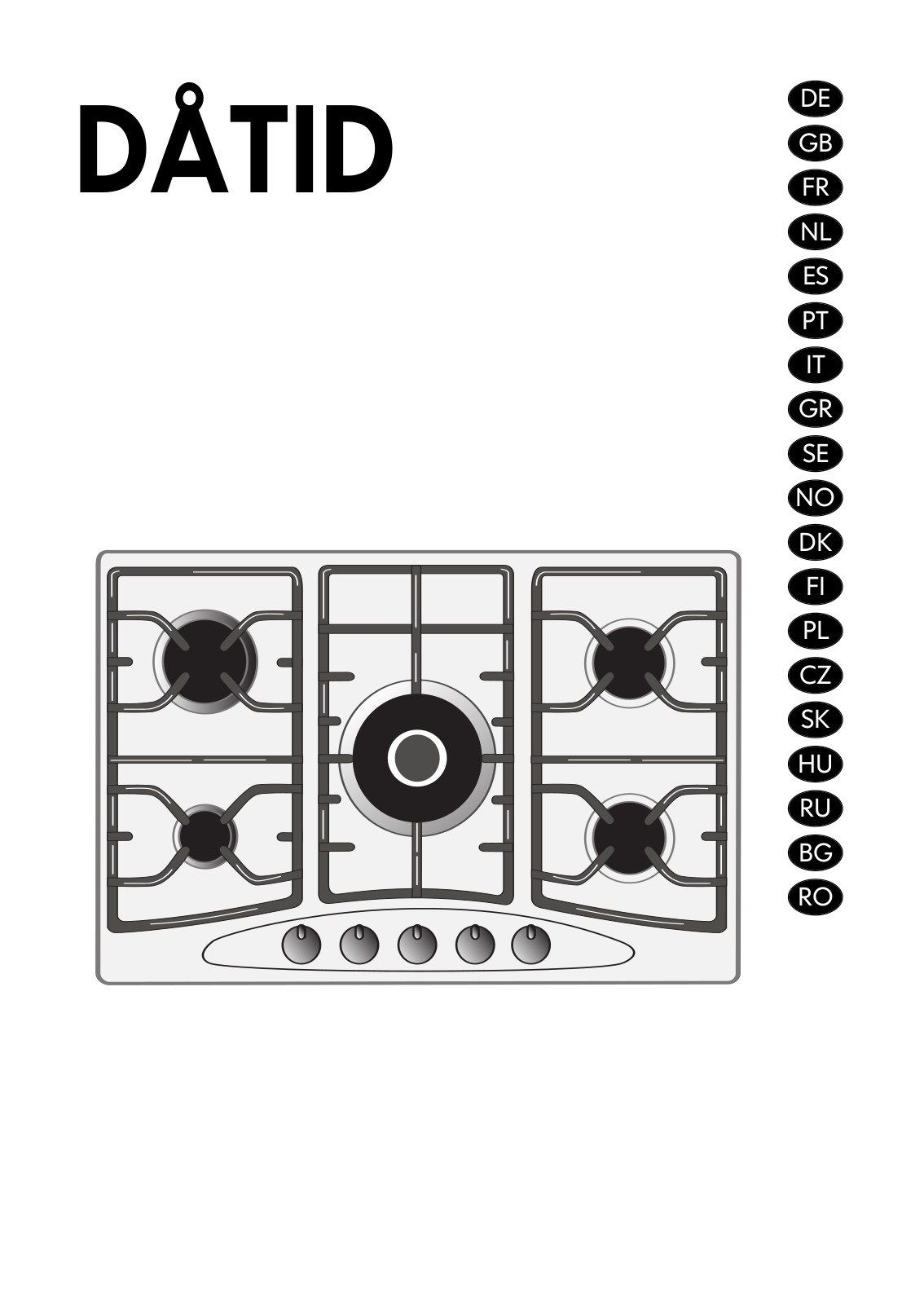 IKEA DATID HGA5K User Manual