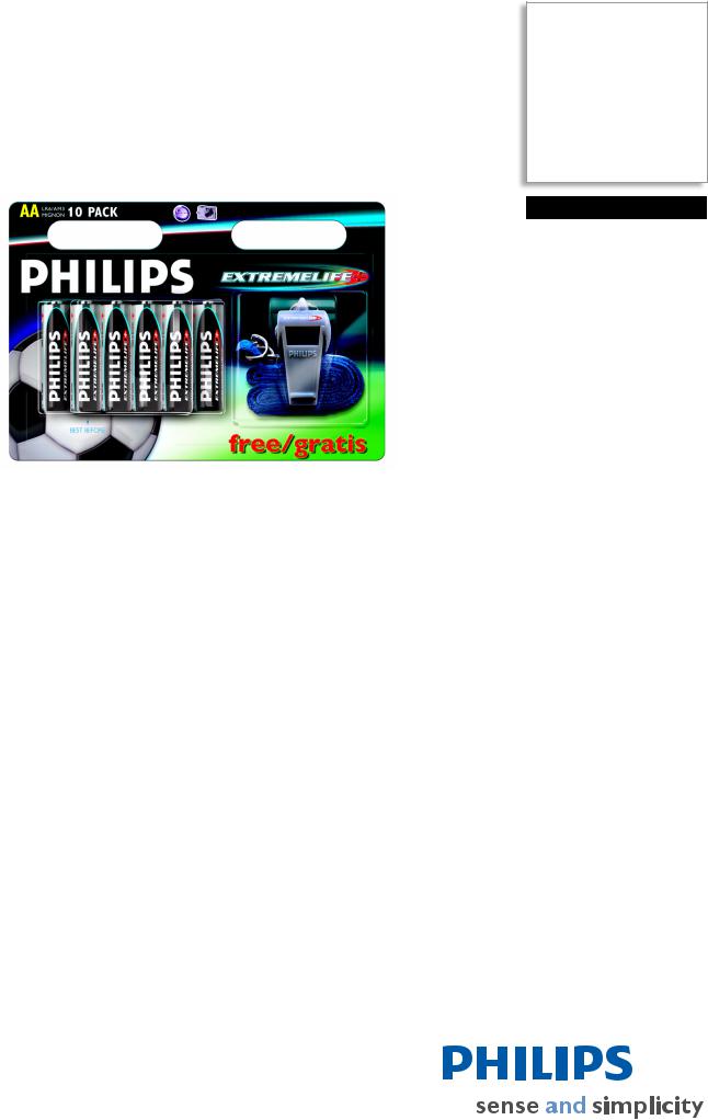 Philips LR6EP10X BROCHURE