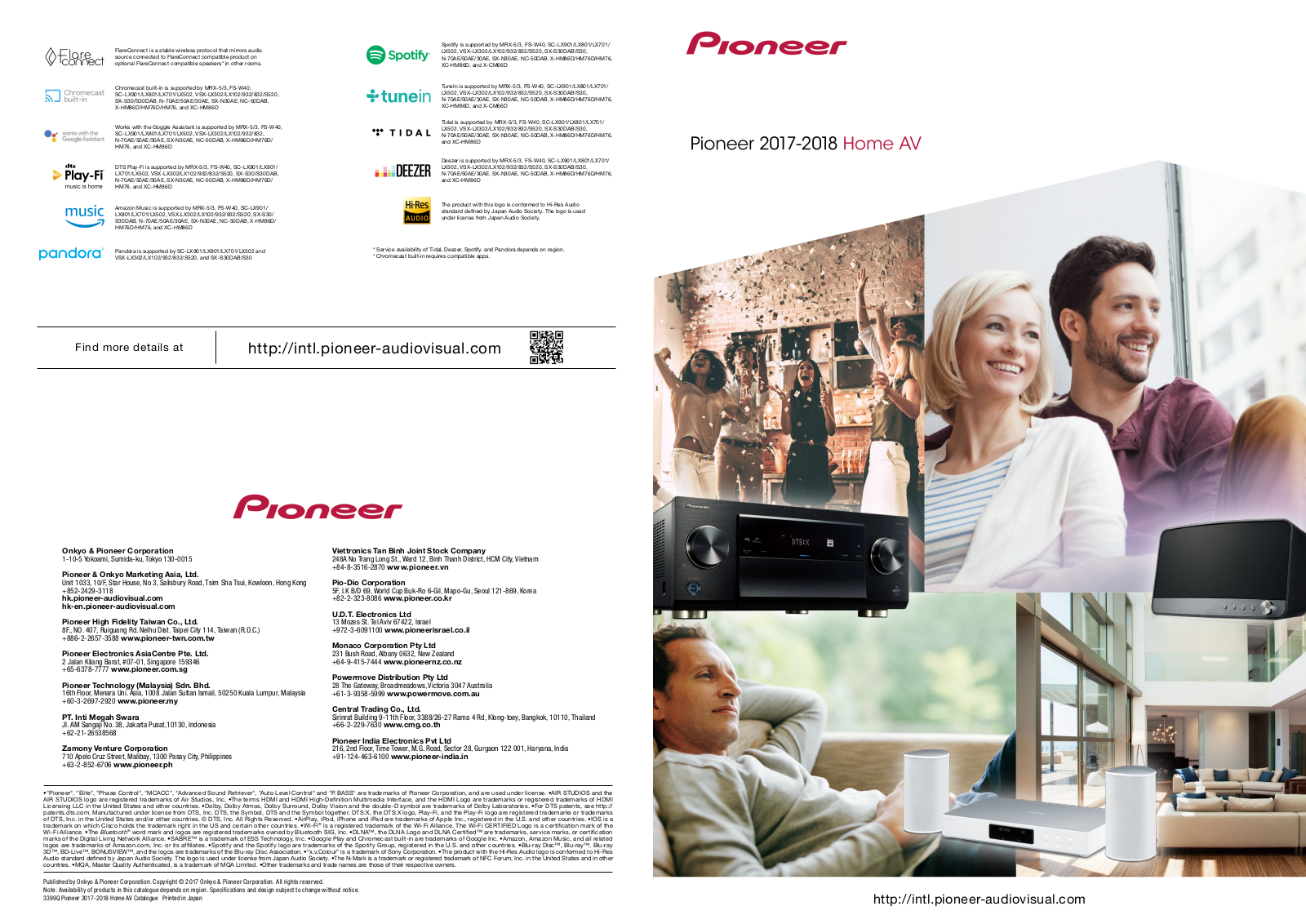 Pioneer 2017-18 Catalog