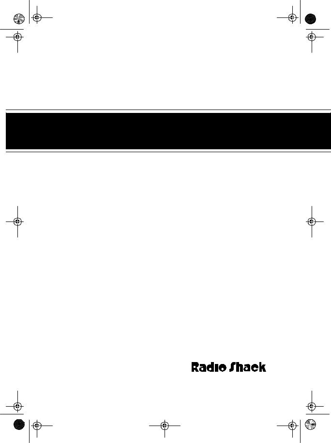 RadioShack TRC-495 Owners Manual