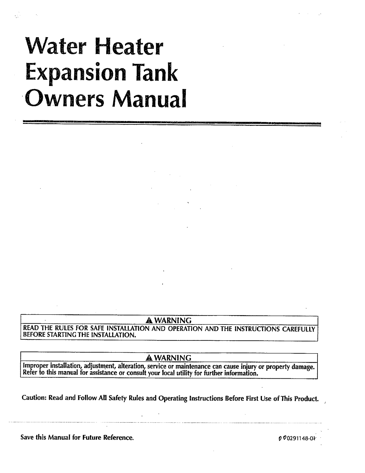 State ETC-10X Installation  Manual