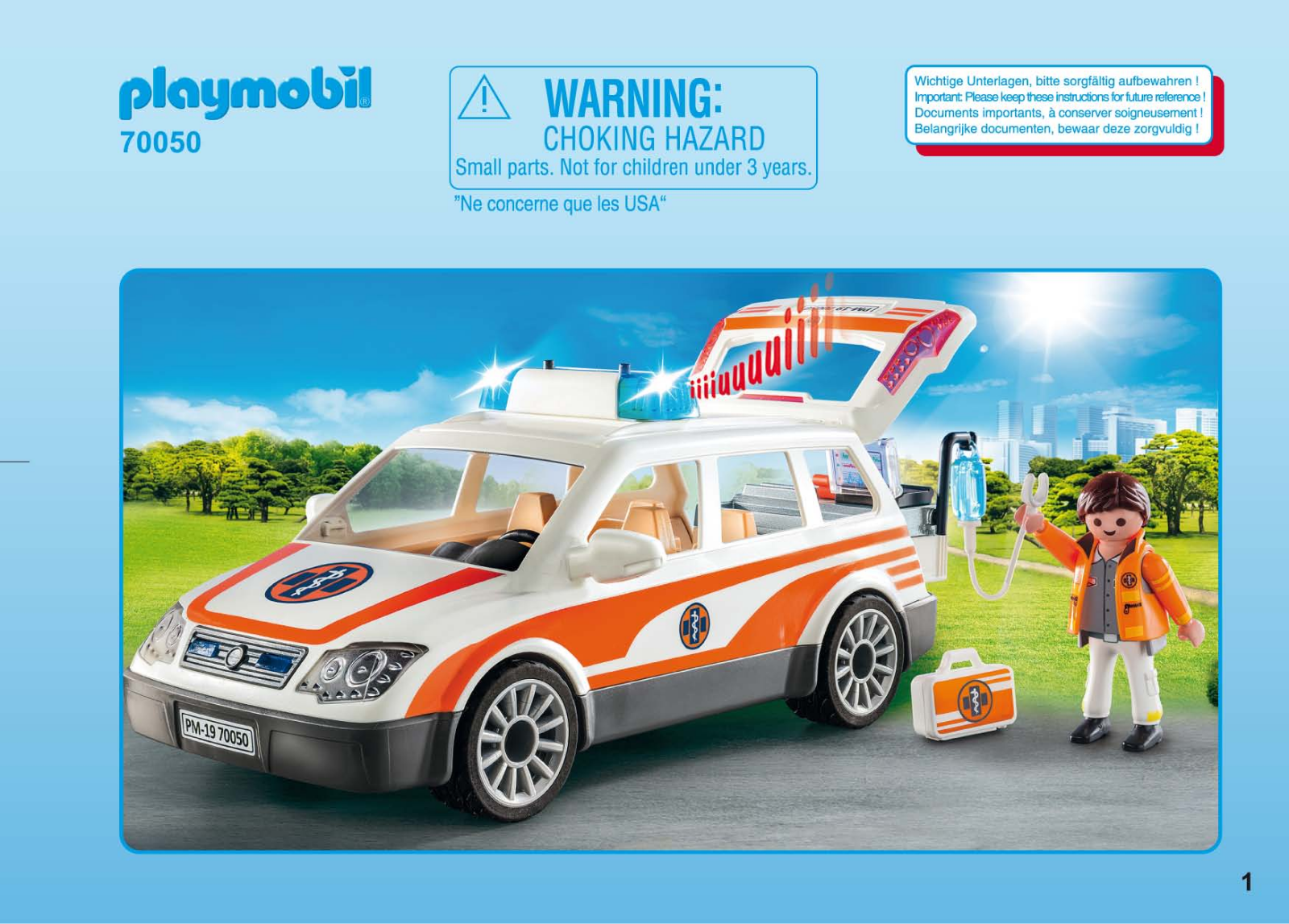 playmobil 70050 Service Manual