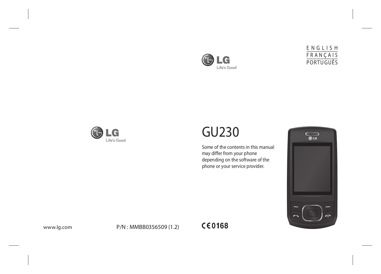 LG GU230 Owner’s Manual