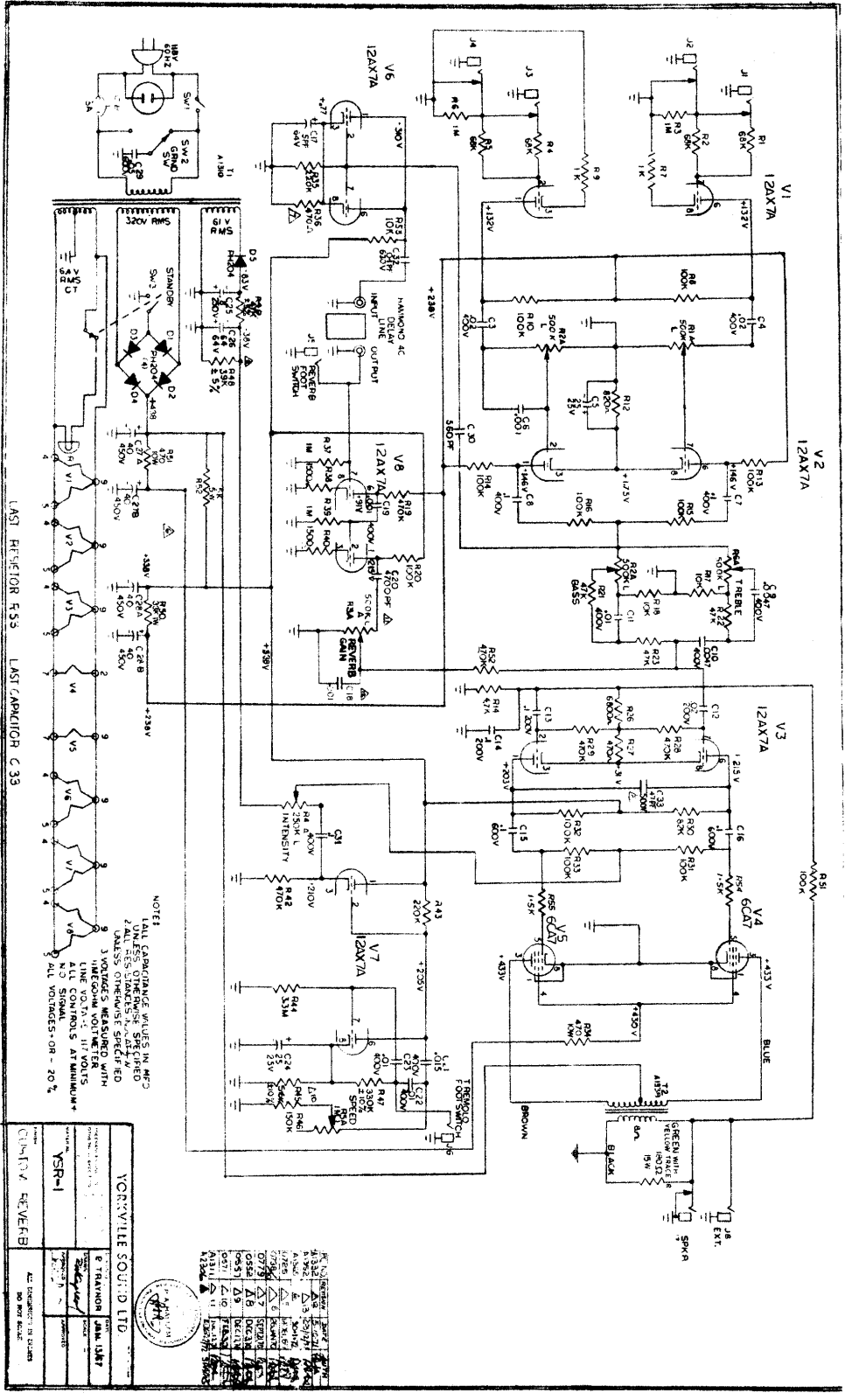 Yorkville ysr 1 schematic