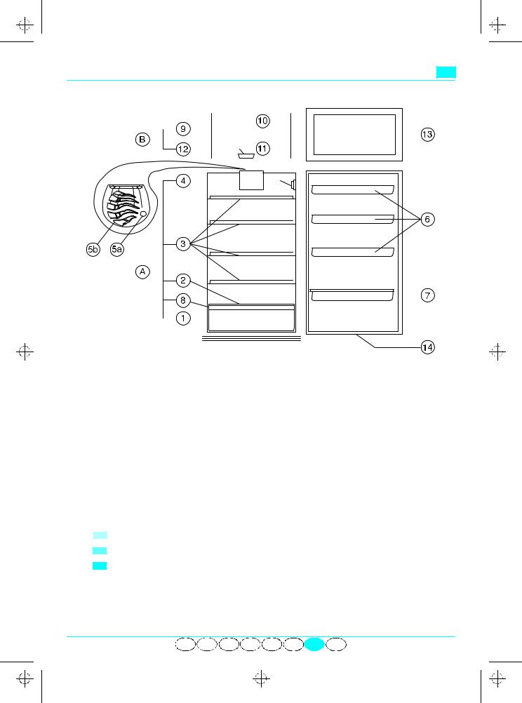 Whirlpool ARC 3700/SI, ARC 3650, ART 953/H, ART 9530/H, ARZ 9990/H/PB INSTRUCTION FOR USE