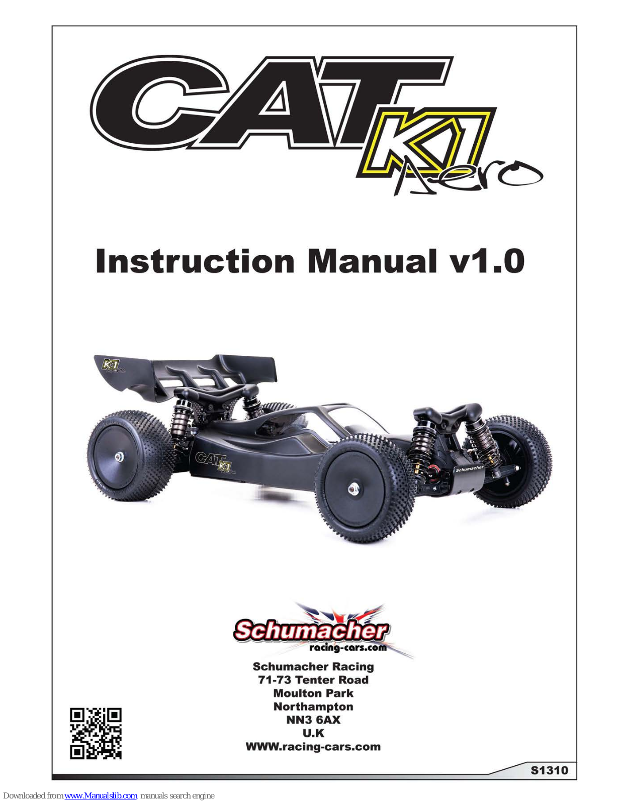 Schumacher Cat K1 Aero Instruction Manual