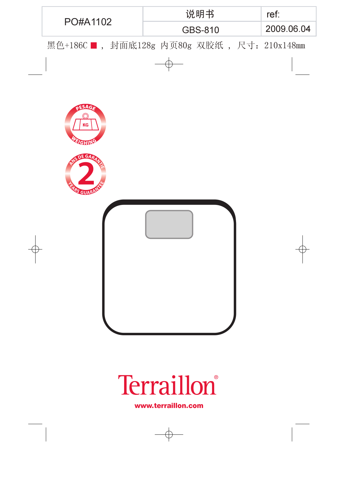 Terraillon Mely User Manual